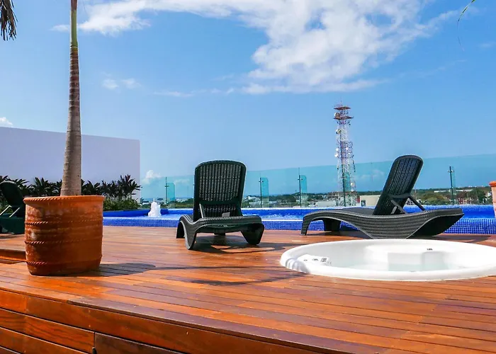Luxe Top-floor Incredible Roof Pool At Complex * Playa del Carmen