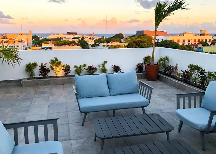 Luxe Top-floor Incredible Roof Pool At Complex * Playa del Carmen