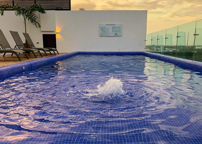 Appartement Luxe Top-floor Incredible Roof Pool At Complex